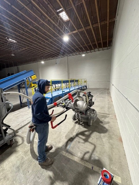 DCS forklift operations — stocking inventory