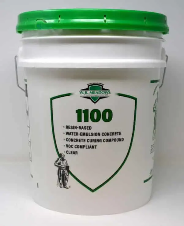 W.R. Meadows 1100 concrete curing compound — water-based membrane